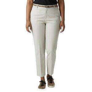 Talbots Curvy Khaki Cropped Pants – Women’s Size 12, High Rise Office Workwear
V